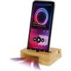 ROMINOX Amplify 3 in 1 - Supporto per Cellulare e Tablet in Formato Orizzontale e Verticale, con Funzione Amplificatore Audio per Smartphone, in Legno di bambù