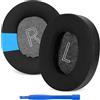 Linkidea Cuscinetti auricolari sostitutivi compatibili con Microsoft Xbox Wireless, Xbox Stereo con cavo 20th Anniversary Special Edition, cuscini (gel refrigerante/nero)