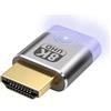 MEIRIYFA 8K HDMI Dummy Plug EDID Emulator Virtual Monitor Display UHD HDMI Headless Ghost Adattatore con LED supporto 8K@30Hz 4K@120Hz per PC Laptop