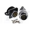 HangTon Connect HangTon HS24 500V 10A Connettore industriale ad alta potenza maschio femmina Montaggio a pannello Socket (10 pin)