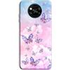 Mixroom - Cover Custodia Back case In TPU Silicone Morbida Per Honor Magic 4 Lite Fantasia Color Butterfly L1156