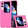 COQUE Custodia per ZTE nubia Flip2, Sottile custodia telefono antiscivolo con schermo pieghevole ultrasottile per ZTE nubia Flip2-Magenta