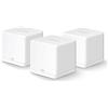 MERCUSYS WiFi Mesh Dual-Band AC1300Mbps, 2 Porte Ethernet Gigabit, Modalità Router e Access Point, 3 Pezzi con Copertura fino a 320 ㎡, Mercusys Halo H30G(3-Pack)