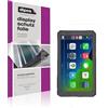 dipos 2x Pellicola Protettiva trasparente per RiderNav R7M | Si adatta perfettamente, ultra sottile, antigraffio, senza bolle, compatibile con cover, anti impronte, autoadesiva