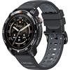 Mibro GS Pro 2 Smartwatch Uomo per Corsa, GPS, 1,43'' AMOLED, Piombo Scuro | Funzione di corsa integrata Mibro Coach, Acciaio Inossidabile, 20 Giorni Autonomia, Chiamate Bluetooth, per Android/iOS