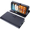 foto-kontor Custodia a libro compatibile con Cubot KingKong Star cover di colore nero