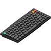 Nuphy Node75, tastiera meccanica wireless, 75% tasti hot swappable, tastiera personalizzata a basso profilo, 84 tasti, tastiera da gaming per computer, supporta gesti touch, copritasti PBT