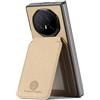 COQUE Custodia porta carte sottile per Honor Magic V5 con supporto magnetico, protezione RFID, custodia per telefono portafoglio antiurto anti-caduta per Honor Magic V5-Cachi
