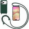 GoodcAcy Custodia Cover per iPhone 17 Pro Max/iPhone 18 Pro Max con Cordino,Verde