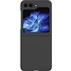 COQUE Custodia per Samsung Galaxy Z Flip5,Sottile custodia telefono antiscivolo con schermo pieghevole ultrasottile per Samsung Galaxy Z Flip5 Nero