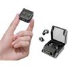 Xmenha Mini auricolari senza fili Bluetooth Wireless Sleep Headphones Piccoli Earbuds per dormire sul fianco, auricolari invisibili, per orecchie piccole, senza fili, auricolari