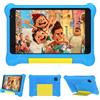 Gleeso Tablet Bambini 7 Pollici Android Tablet con Controllo Parentale(Blu) | Kids Tablets 32GB+128GB TF, Kids Pre-Installato, Doppia Fotocamera,Tablet con Protettiva Antiurto Custodia