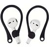 Generic Ganci auricolari in silicone multicolore per AirPods, anti-perdita, accessori per sport, compleanni, regali di Pasqua per uomini e donne (nero)