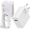 FinalCool Caricabatterie Rapido da 67W con Cavo USB C 6A 2M per Xiaomi | per Xiaomi Redmi Note 15 14 Pro 5G, Xiaomi 17T 15 14 Ultra/14/14T/13T/13/13 Lite, Poco X7 F7 X5 X4 X3 M6