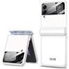 COQUE Custodia per Galaxy Z Flip 4,Pellicola Protettiva Guscio Integrato Guscio Pieghevole All-Inclusive,Cover Telefono Pieghevole per Samsung Galaxy Z Flip 4 5G-bianco