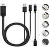 Generic KongWLing - Cavo adattatore universale da MHL Micro USB a HDMI 1080P HD per telefono Android