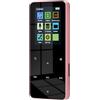 Ynnhik Lettore MP3, lettore musicale digitale integrato da 4 GB, batteria da 300 mAh, cuffie incluse, 128 GB di spazio di archiviazione massimo, supporto per la registrazione, lettore MP3 per escursionismo e