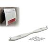 Printari Supporto da parete adatto per AVM FritzBox 7530, 7530 AX, 7510, 6850, 5530, autoadesivo, per router
