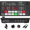 Cinetreak Stream-1 HDMI Super Source Camera Video Switcher Mixer con PTZ Cam Control, REC, NDI aggiornabile e orizzontale & Ritratto Livestreaming