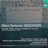 Marc' Antonio I Marc' Antonio Ingegneri: Missa Susanne Un Jour A5: Motets f (CD)