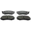 FERODO Kit pastiglie freni Anteriore con segnalatore acustico usura senza accessori FDB1733 Compatibilità con HYUNDAI TUCSON JM, KIA SPORTAGE JE, KM