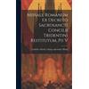 Missale romanum ex decreto sacrosancti Concilii tridentini re (Copertina rigida)