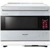 Affilato (affilato) Sharp Water Oven Healsio AX-LSX3A-S Silver 30L 2-Tier Convection Grilling Voice