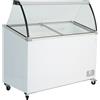 Attrezzature Professionali Banco Gelato PRIMERA7 Vetro Frontale Curvo - Temp -12° -22° - Capacità N° 7 Vaschette