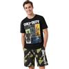 Get Trend - Call of Duty Pigiama Uomo Corto S-3XL, 100% Cotone, Pigiama Estivo 2 Pezzi con T-Shirt e Shorts, Idea Regalo Uomo e Ragazzo