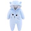 WYTbaby Tuta da neve invernale per neonati, 0-12 mesi