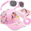 Get Trend - Paw Patrol | Frozen | Principesse Disney | Minnie Mouse | Sesame Street Occhiali da Sole Bambina & Cappello Baseball Set, Regalo Bambini