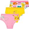 Get Trend Mutandine Bambina Traspirante Morbida Mutandina Bimba Mutande Ragazza Pacco da 3 o 5 Slip Cotone Idee Regalo