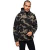 Brandit Teddy Fleece Jacket Uomo Giacca di mezza stagione mimetico scuro | Diverse varianti di colore, taglie dalla S alla 7XL