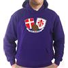 Settantallora - Felpa con Cappuccio KJ1594 Ultras Viola Tradizione