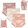 IMMUNOTRAX Slip Modellanti a Vita Alta in Cotone - Intimo Modellante Post-Parto in Cotone per Donna,Senza Cuciture e Anti-Perdita
