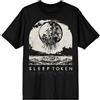 Sleep Token Poem Uomo T-Shirt Nero 100% Cotone Regular