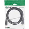 InLine® 17203P Cavo DisplayPort 1.4 8K4K nero contatti placcati oro 3m