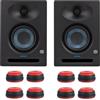 Presonus Diffusori Presonus Eris Studio 4 1 coppia con piedini per diffusori in rosso