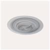 KEYHOMESTORE | Set di 6 Piatti Fondi in Alabastro Grigio Sfumato