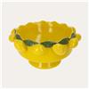 KEYHOMESTORE | Alzata in Vetroceramica con Limoni Decorativi 37x29cm