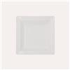 KEYHOMESTORE | Vasca Quadrata in Vetroceramica Bianca 29x29x6 cm