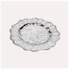 KEYHOMESTORE | Set 6 Sottopiatti in Vetro Silver Ø 33,5 cm