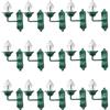 BESTonZON 25 Pezzi Modello Di Lampada Mini Ornamento Per Mobili Lanterna in Miniatura a Led Mini Lanterne Modello Lampada Da Parete Arredamento Della Casa Mini Luci Da Costruzione Abs