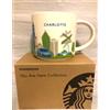Starbucks Tazza da caffè CHARLOTTE Starbucks 14 oz collezione You Are Here YAH NUOVA co...