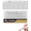 YIPFEN Punte Fresa Unghie 30 Pezzi Professionali in Diamante e Carburo di Tungsteno per Rimozione Gel, Acrilico e Cuticole. Set Universale per Manicure e Pedicure da Salone.