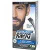 Just for men Solo per gli uomini ACI-061 Gel a colori per baffi e barba, nero genuino
