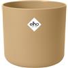 Elho B.For Soft Round 18cm Vasi per Piante - Sabbia Dorata | ∅ 18.3 x A 16.7 cm | Adatto per uso interno | Plastica riciclata al 100%