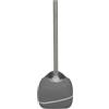 MSV 141544 Scopino per WC Zen Grigio 36,5 x 0,1 cm