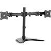 Link&Bikini Link Accessori LKBR08 Supporto da Tavolo Scrivania per Tv da 13 a 27 Pollici Nero