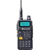 Midland CT590 S Radio Ricetrasmittente amatoriale Dual Band compatto con 128 Canali Memorizzabili, Potenza 5W, UHF/VHF, Display Retroilluminato, Batteria Li-Ion 1500mAh, 13 ore di autonomia, per radiomatori e amanti delle attività outdoor, nero.